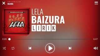 Download lagu Lela - Baizura [Lirik] mp3