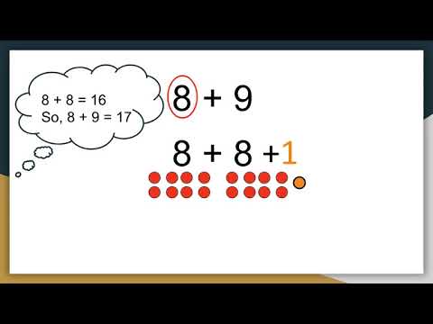 Using Doubles Fact to Solve Near Doubles Facts