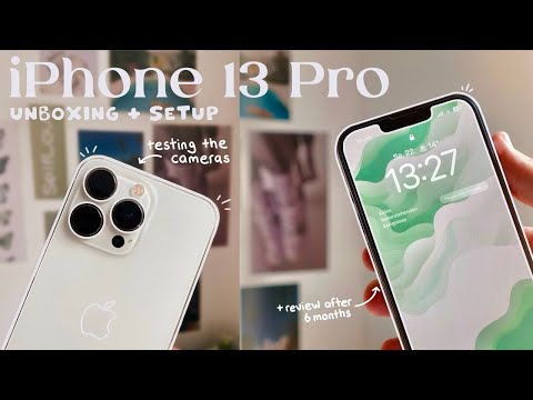 ☁️ iPhone 13 Pro unboxing (refurbished)♻️ + review after 6 months