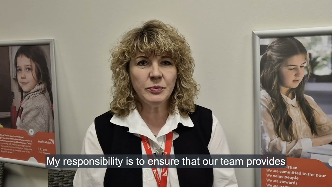 The Faces of Security (WHD 2025): Liudmyla Serdiukova, World Vision