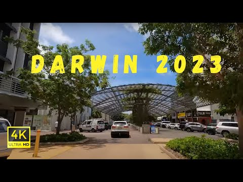 4K Darwin City Driving Tour 2023