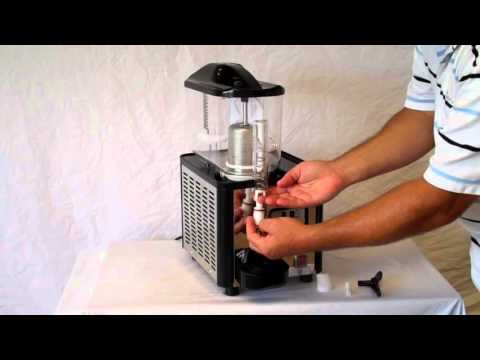Donper USA XC16 Bowl Type Residential Frozen Slushy & Granita Beverage Machine w/1.6 gal - Single 8 image