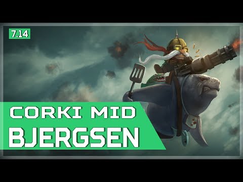 514. Bjergsen - Corki vs Orianna - Mid - July 17th, 2017 - Patch 7.14 Season 7