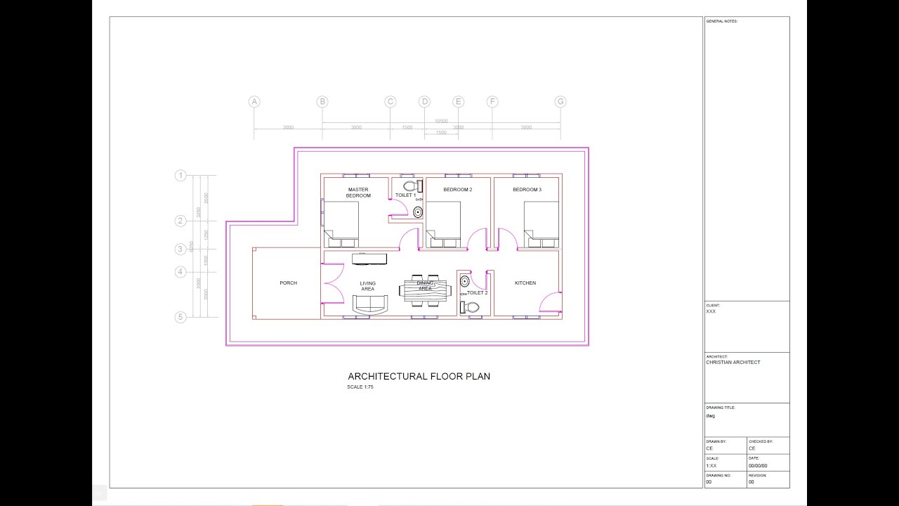 How to create Title Block and Print drawing according to Scale in AUTOCAD