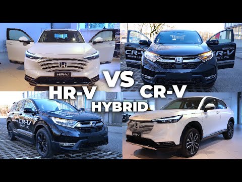 New Honda HR-V Hybrid VS Honda CR-V Hybrid 2022