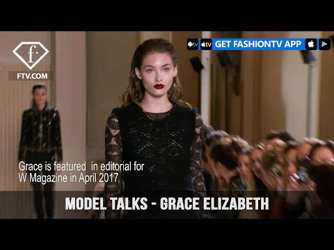 Model Talks Paris Fall/Winter 2017-18 Grace Elizabeth | FashionTV
