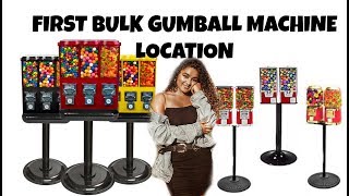 MY FIRST GUMBALL MACHINE LOCATION:  GUMBALL MACHINE BUSINESS SALES PITCH VLOG