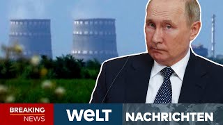 PUTINS KRIEG: Angst vor nuklearer Katastrophe! Eskalation um Atomkraftwerk droht | WELT Newsstream
