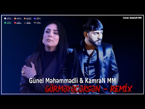 Gunel Mehemmedli ft KamraN MM - Menim Goz Yasimi Gormeyeceksen Remix 4K Klip