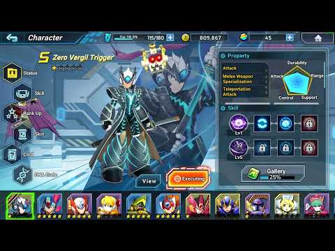 Megaman X Dive - Zero Vergil Trigger