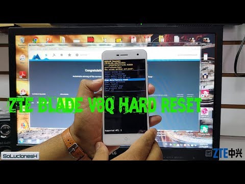 ZTE BLADE V8Q Eliminar Pin,Patron,Contraseña o Huella dactilar