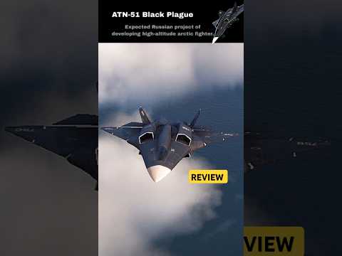 ATN-51 Black Plague - Russian high-altitude arctic fighter | Modern warships #Shorts