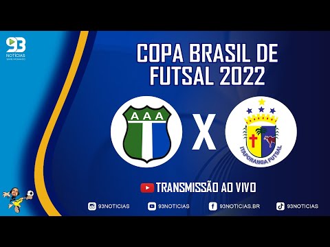 CANINDÉ AGROVILA X ITAPORANGA - COPA BRASIL DE FUTSAL 2022 - AO VIVO