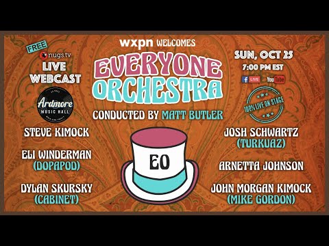 10/25/20 Everyone Orchestra ft. Steve Kimock, members of Dopapod, Turkuaz + More! LIVE Webcast