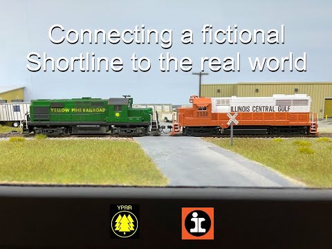 Update from the hobby room -Connecting a fictional Shortline to the real world