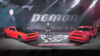 Dodge DEMON y los últimos autos para el 2017 y 2018