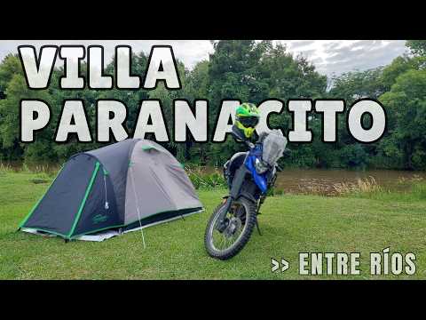En MOTO por VILLA PARANACITO | ENTRE RÍOS