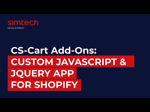 CS-Cart add-ons "Custom JavaScript & jQuery app for Shopify"
