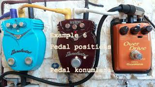 Video thumbnail for FLANGER PEDAL TRİCKS with Danelectro Hash Browns Flanger/Guyatone OD2+Overdrive/Danelectro PB&J... by Levent Sezer