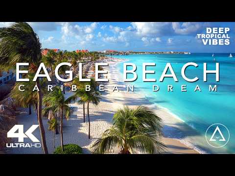 Eagle Beach, Aruba — A Tropical Island Escape from Above
