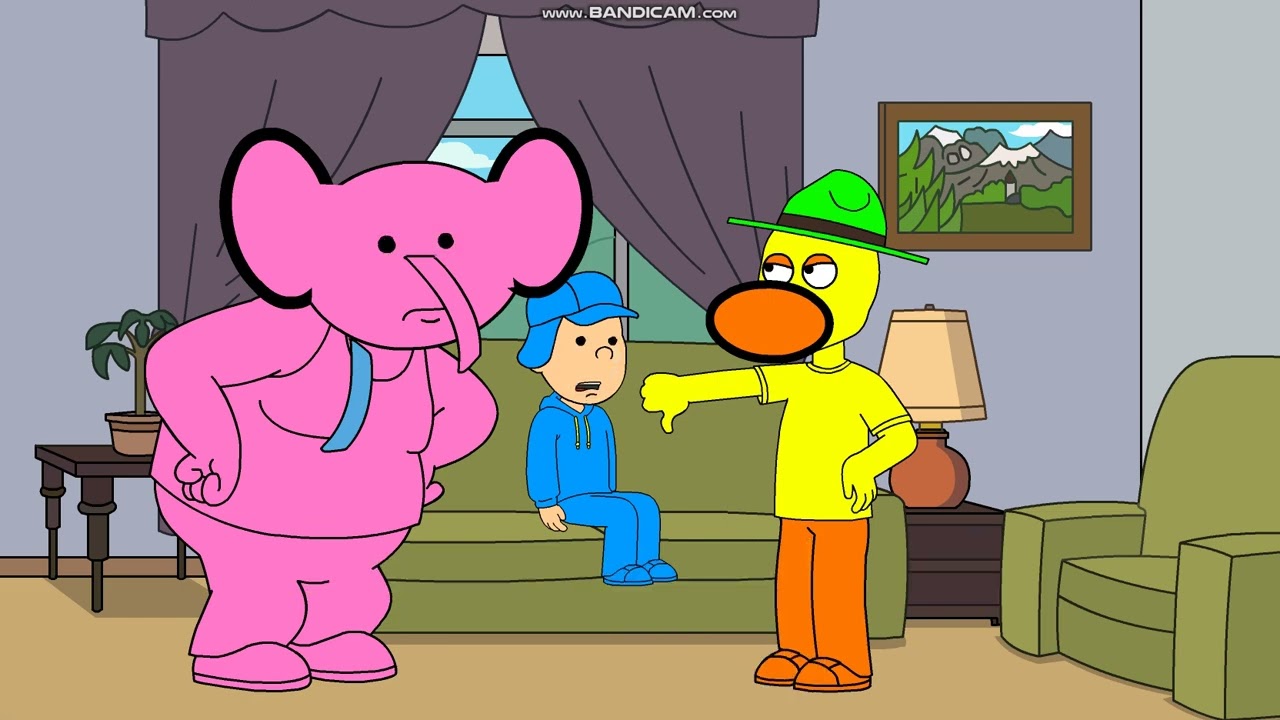 pocoyo gets grounded for nothing