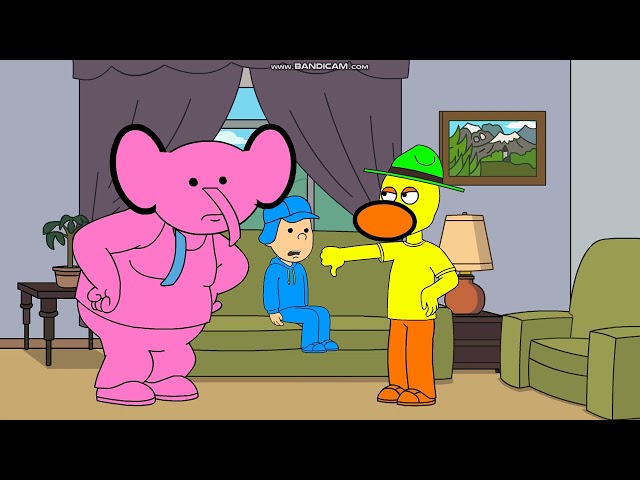pocoyo gets grounded for nothing