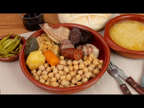 Como hacer COCIDO MADRILEÑO en Olla Express - Olla Rápida