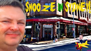 Where to Stay  Sydney | Metro Hotel Central Sydney Marlow | 5-Minute Hotel Revie