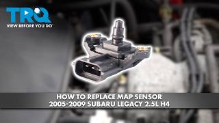 How to Replace Map Sensor 2005-2009 Subaru Legacy 2.5L H4
