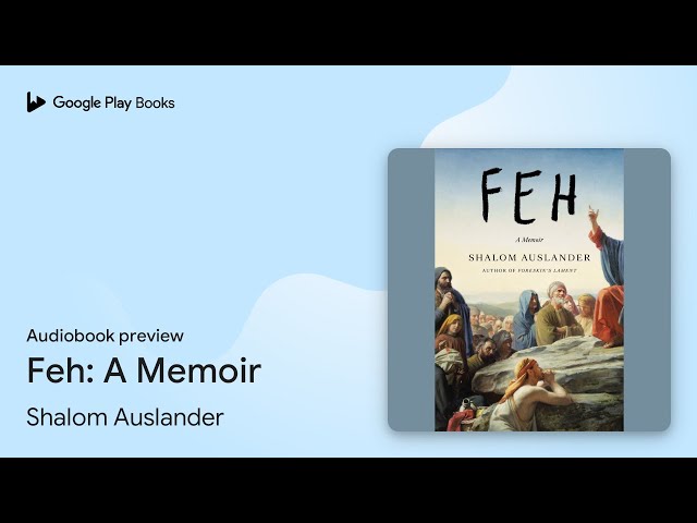 Vídeo relacionado con FEH: A Memoir (English Edition)