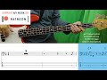 Rolling Stones - Start Me Up (Bass cover with tabs)