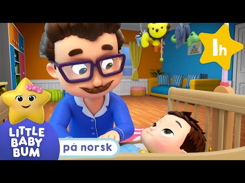 Hysj lille Baby | +flere Barnesanger | Little Baby Bum Norsk | Babysanger