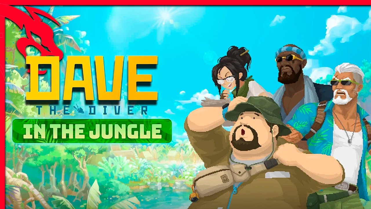 SEÑOR REDONDITO BUCEA EN LA JUNGLA | DAVE THE DIVER In The Jungle