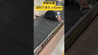 空港で野獣先輩流れてきたったww