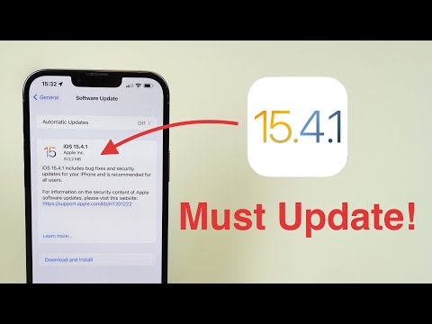 iOS 15.4.1 - Battery Drain Issues Fixed! (MUST UPDATE)