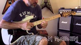 Iron Maiden - Caught Somewhere In Time Guitar Cover