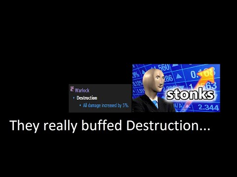 Shadowlands 9.2 Destruction Warlock M+ Guide. Destruction is INSANE.