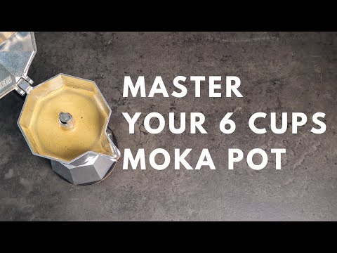 How To Make Amazing Coffee With a 6 Cup Moka Pot!