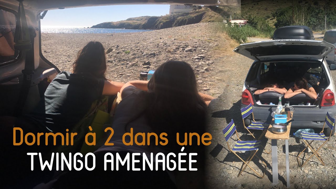 TWINGO aménagée Roadtrip : le plus petit Van au monde 