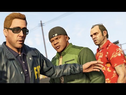 Grand Theft Auto 5 (GTA V) - Начало игры на PC
