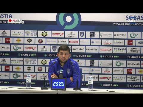J18 | Bastia 2-2 Sochaux : Conf. d’après-match de J. Le Cardinal