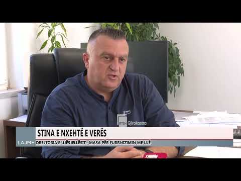 STINA E VERËS, DREJTORIA E UJËSJELLËSIT MERR MASAT E NEVOJSHME