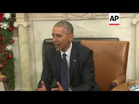 Obama Welcomes 4 Nobel Prize Laureates