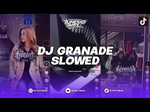 DJ GRENADE BRUNOMARS VERSI SLOWED SOUND ONEONLEE BOOTLEG REMIX BY IMAM SIDIK