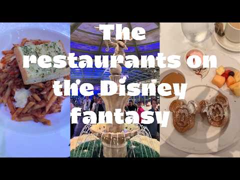 Thumbnail for The  restaurants on the Disney Fantasy