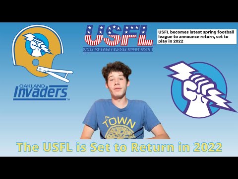 The USFL is Set to Return in 2022; Revival of the Oakland Invaders?