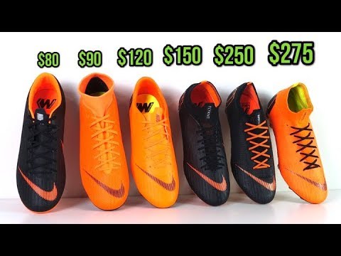 CHEAP VS EXPENSIVE! - WHICH NIKE MERCURIAL SHOULD YOU BUY? (Vapor 12 vs Superfly 6)
