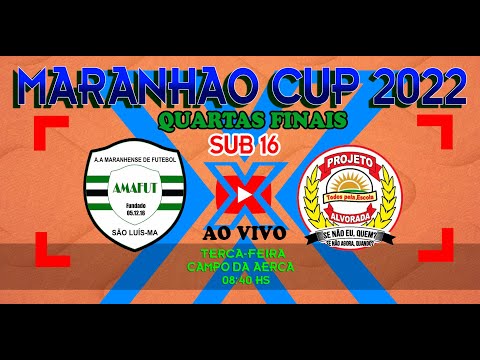 AMAFUT X ALVORADA - QUARTAS SUB 16 MARANHÃO CUP 2022