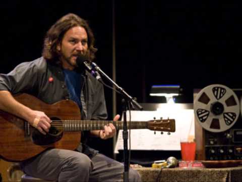 Eddie Vedder ~ Times Of Trouble (Acoustic - with interview at start)