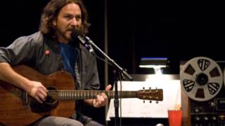 Eddie Vedder ~ Times Of Trouble (Acoustic - with interview at start)